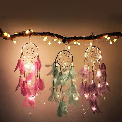 DreamGlow - Opplyst Dekorativ Drømmefanger med Lett Design