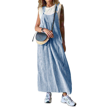 Elena – Halterkjole med myk A-linjeform og komfortabel passform