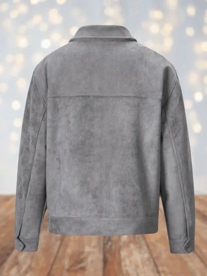 Christian - Klassisk zip up jakke med doble brystlommer