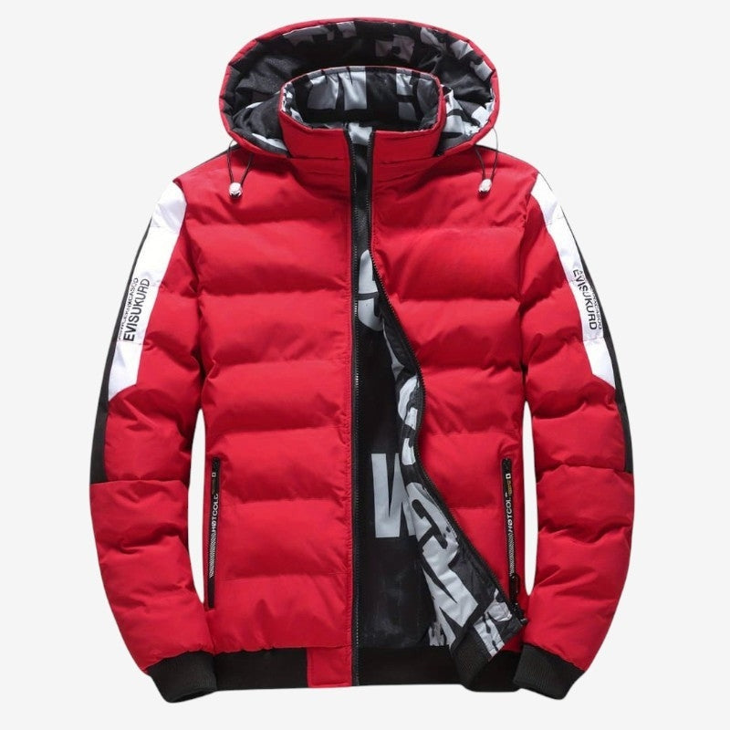 Lucas – Langermet jakke med justerbar hette og glidelås