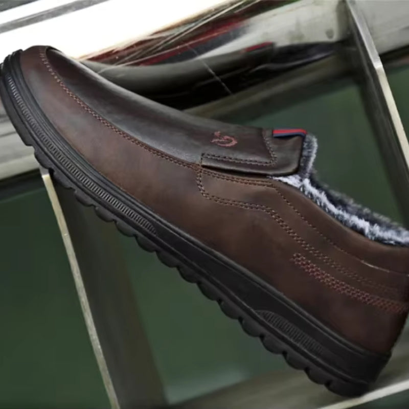 Robin - Ankelstøvletter med fleecefôr og rund tå