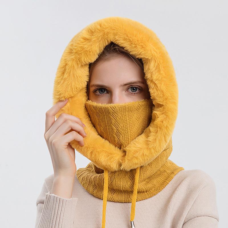 Olivia - Stilig og varmt vintersett med lue og maske