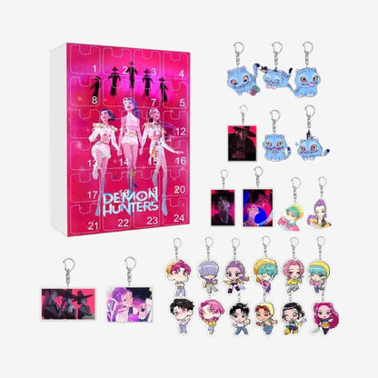 HolidayJoy – Jule kalenderboks med nøkkelringgave