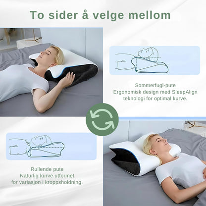 SleepAlign - Ergonomisk Ortopedisk Pute For Smertefri Søvn