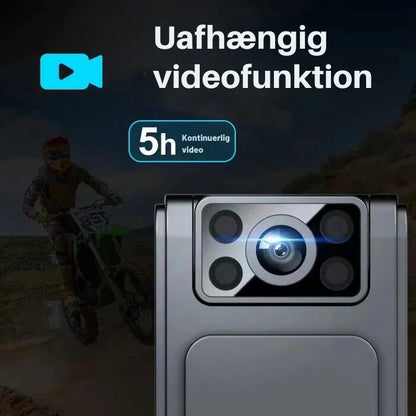 QuickShot - Slankt Bærbart Kamera Med Oyeblikkelig HD Opptak