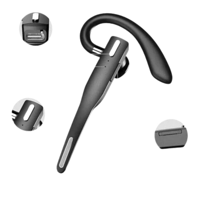 VoxaCall – Trådløst Bluetooth Headset med Dobbelt Mikrofon