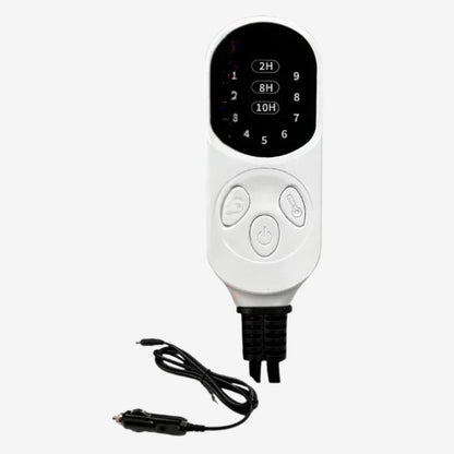 WarmRide – Elektrisk Reiseteppe med Timer og Automatisk Avstenging