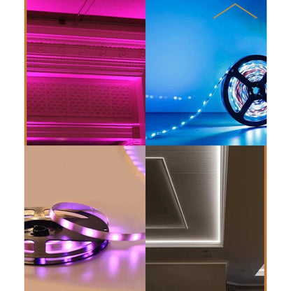 GlowFlex - Tilpassbar LED-stripebelysning med fjernkontroll og appstyring