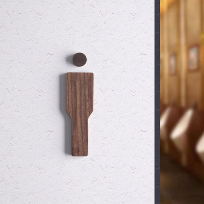 SignWood – Selvheftende skilt i tre til WC og bad