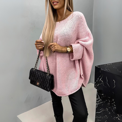 Luna - Genser med avslappet passform og rund halsringning