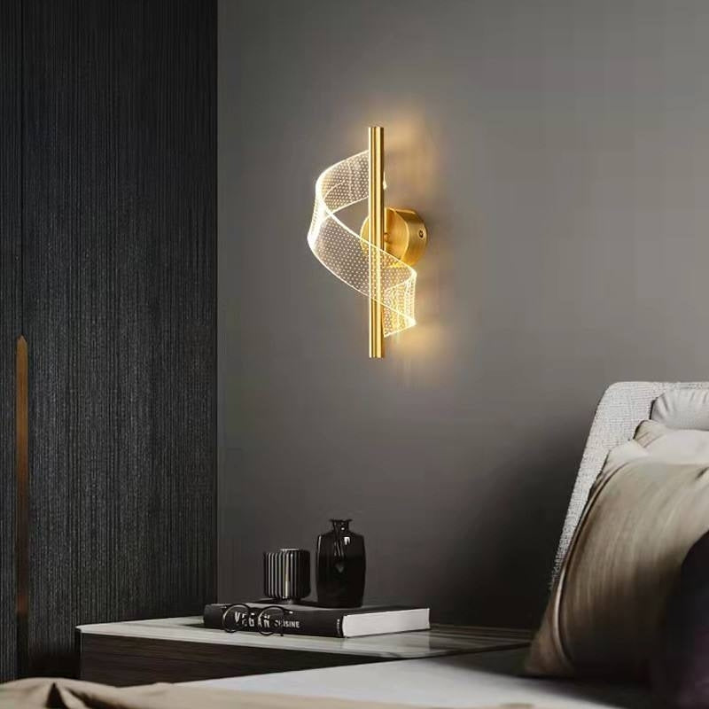 BrightAura – Justerbar LED Vegglampe for Innendørsbelysning