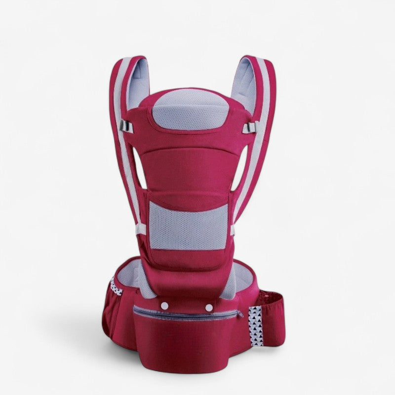 BabyNest – 3-i-1 bæresele for baby med oppbevaringslomme og justerbare stropper