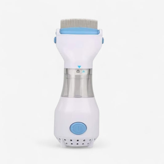 CleanComb – Elektrisk hårkam med LED-lys og kompakt design