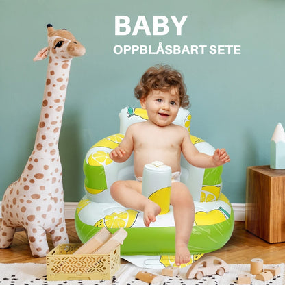 CozyNest - Oppblåsbart Barnesete Og Badestol