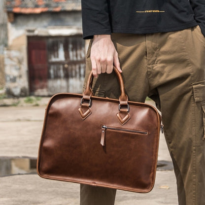 Anders – Stor håndveske med håndtak og glidelås