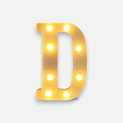 GlowLetter – Dekorativ LED-bokstavlampe med moderne design