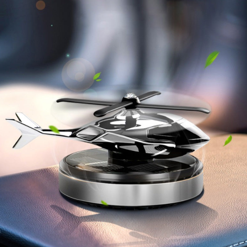 SkyRotor – Solcelledrevet Helikopterluftfrisker med Kontinuerlig Spredning