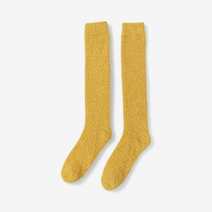 Liora – Lårlange Sokker med Elastisk Kante og Sømløs Tå