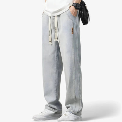 Bruce – Vide benbukser med avslappet passform og funksjonelle lommer