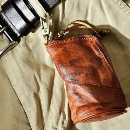 Knut – Nøkkelring lommebok med glidelås og rom