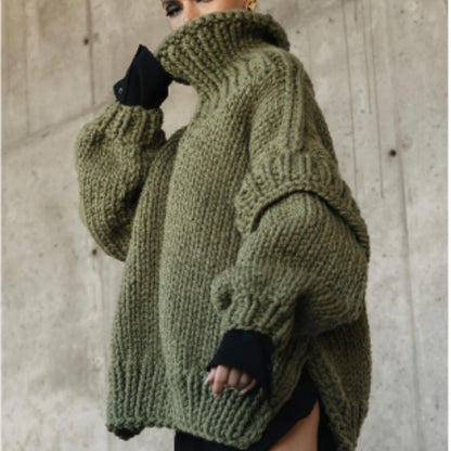 Thea – Oversized Genser med Lange Ermer