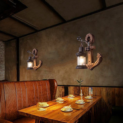 AnchorGlow - Nautisk LED-vegglampe for en koselig atmosfære