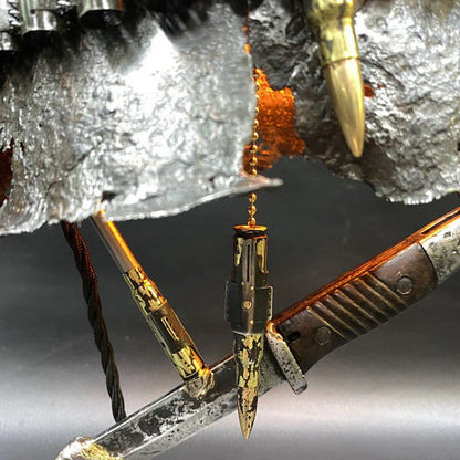 HelmetGlow - Hjelmlampe i kunstharpiks for unik dekorativ belysning