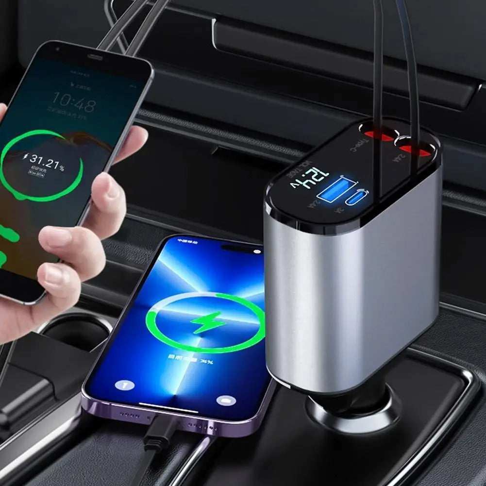 BoostPort - 4-i-1 bilbatterilader med digital skjermadapter
