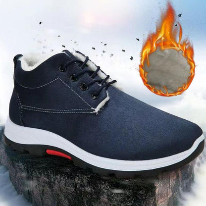 Harrison - Stilige snørestøvler med robust yttersåle