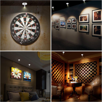 VivaBeam - LED-projektorlampe med flere retninger med fjernkontroll