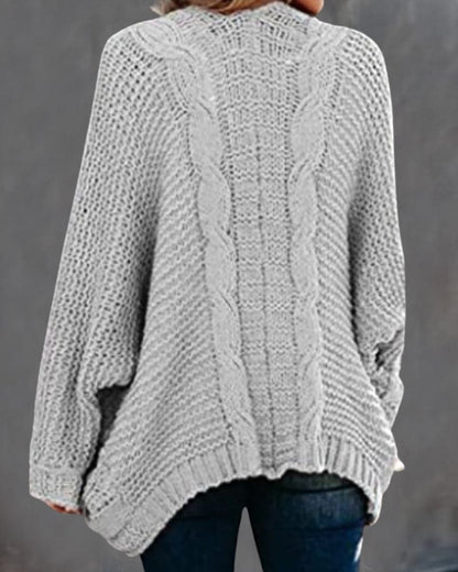 Juliette - Cardigan med åpen front og avslappet passform