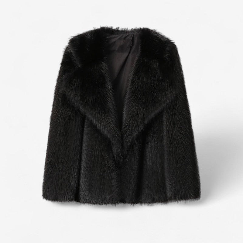 Ashley – Langermet kåpe med sidelommer og åpen front