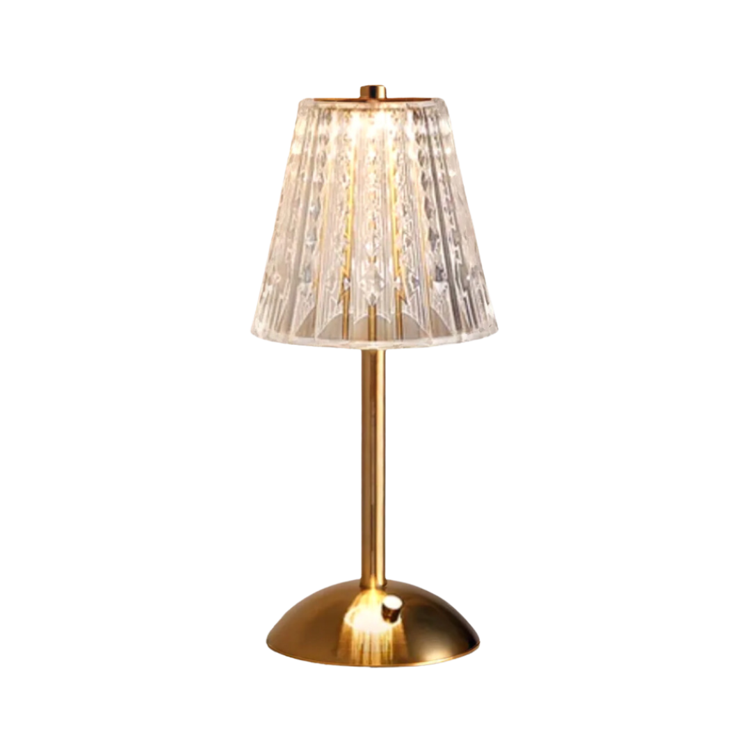 LumaGlow - Oppladbar bordlampe med berøringskontrolldimming