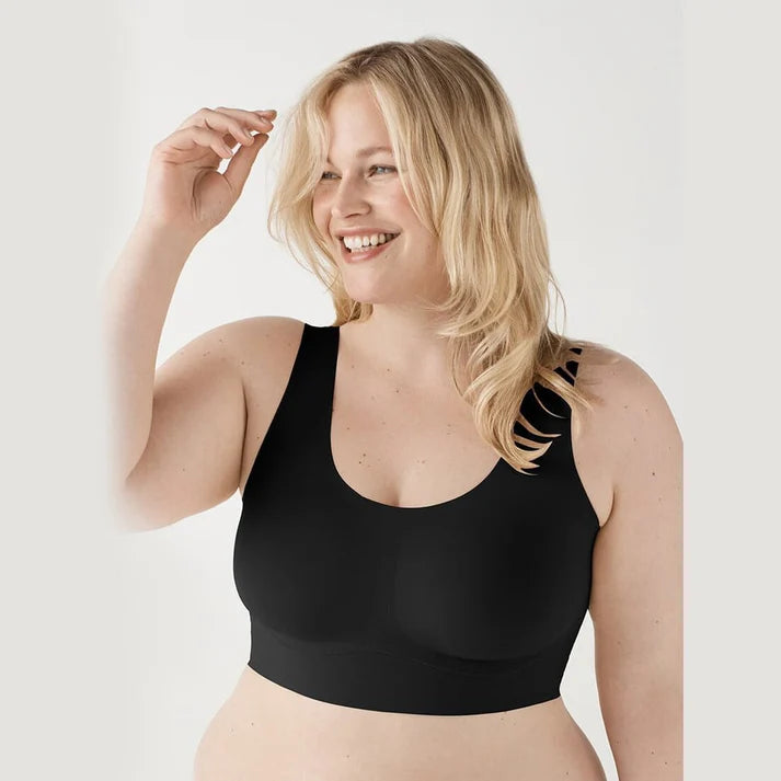 Aria - Plussstørrelse bralette med blondestropper og full dekningsstøtte