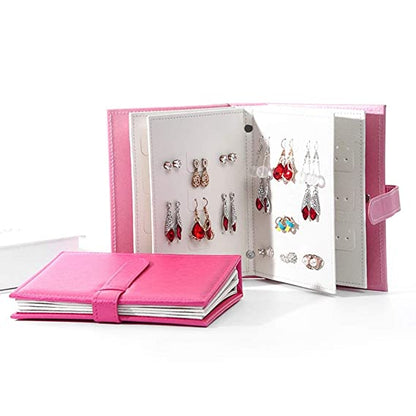 StyleOrganize - Bokformet smykkeholder for øredobber og tilbehør
