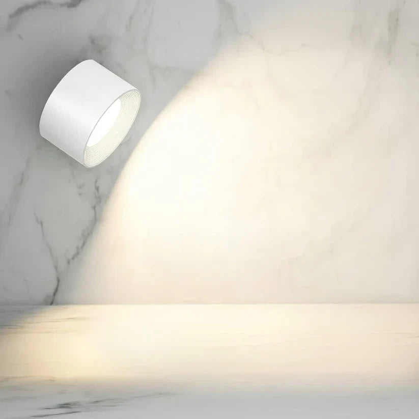 LumaFlex - Trådløs vegglampe med 360° rotasjon