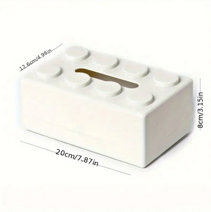 EasePop - Praktisk Papirhåndkleskrin med Enkel Åpning og Påfylling i Blokkstil