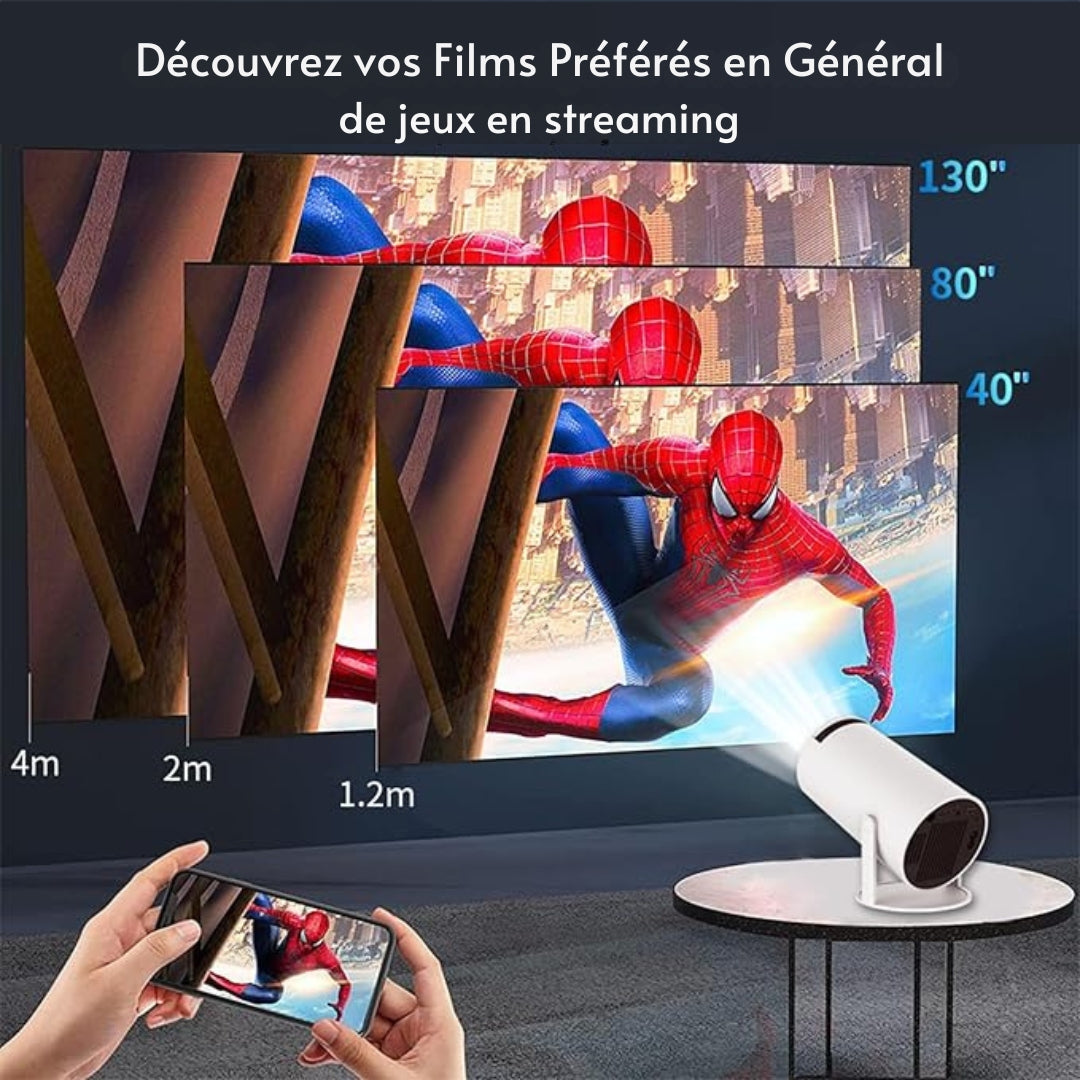 UltraScreen - intelligent 4K-projektor med sømløse tilkoblingsmuligheter for film og spill