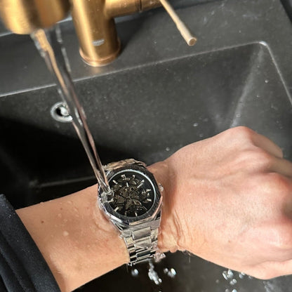 Gunnar – Automatisk armbåndsur med vanntett og justerbart design