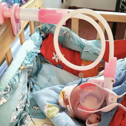 FeedEase - Håndfri flaskeholder med fleksibelt rør og stabil base