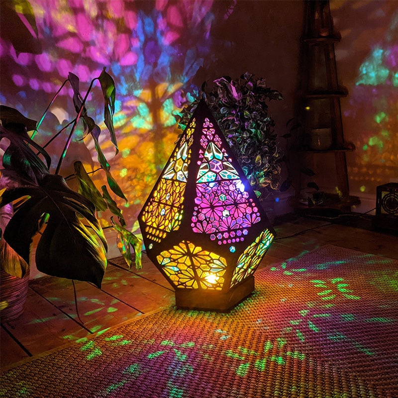 StarGlow - LED Star Projektor Bohemian bordlampe for koselige rom