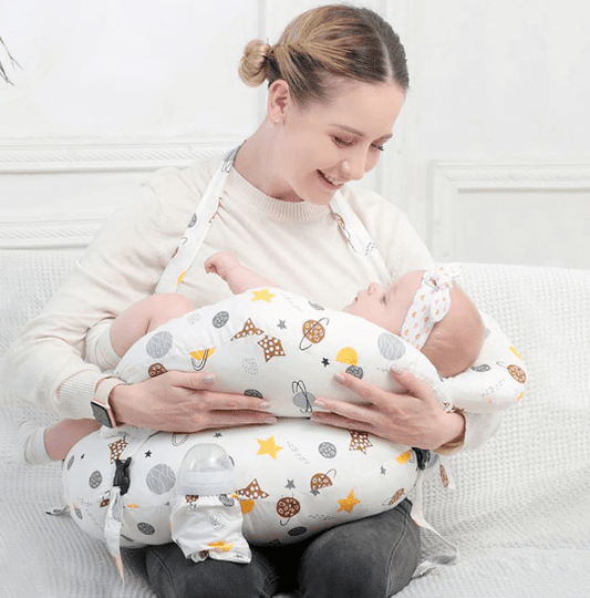 LilyCare - Multifunksjonell ammepute for komfortabel mating med justerbare stropper