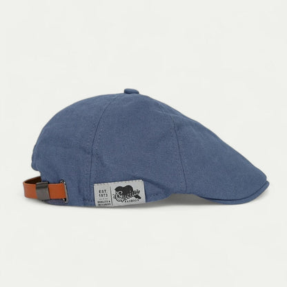 Hudson – Flat-Cap med Panelert Kronestruktur