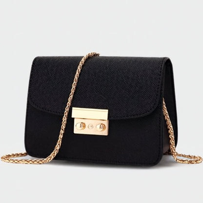 Camilla – Mini skulderveske med kjedestropp og stor kapasitet