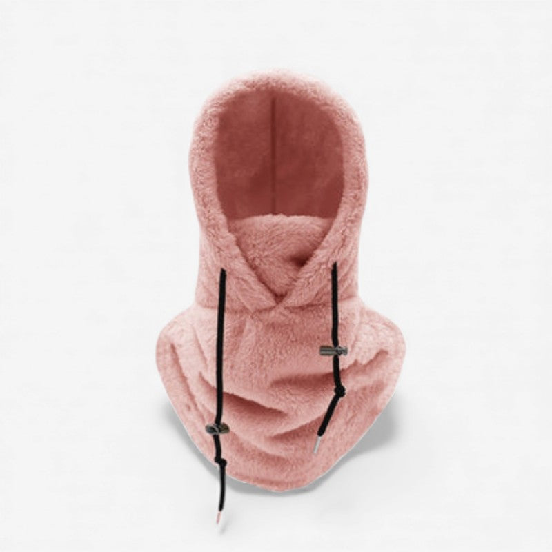 WarmShield – Fleece balaklava med caps og justerbar stropp