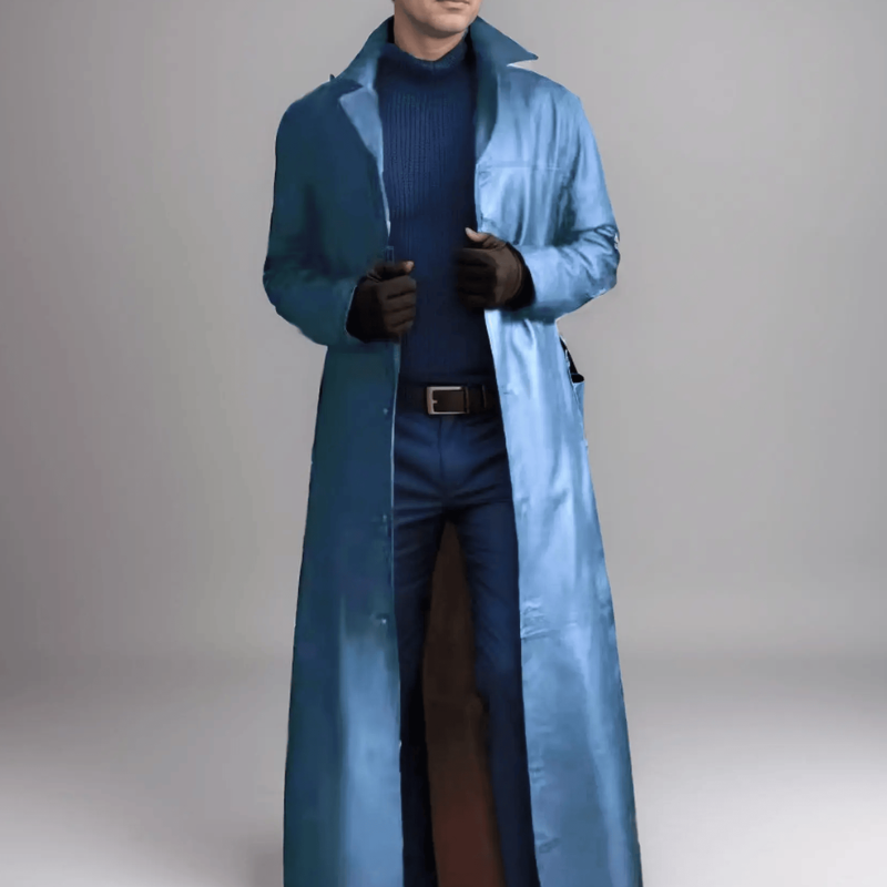 Bodhi – Langermet Trenchcoat med Slå-Over-Krage