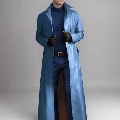 Bodhi – Langermet Trenchcoat med Slå-Over-Krage