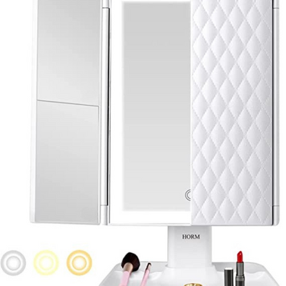 ShineNest – Sminkespeil med klar og justerbar LED-belysning