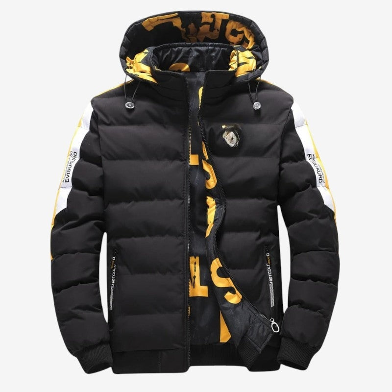 Lucas – Langermet jakke med justerbar hette og glidelås