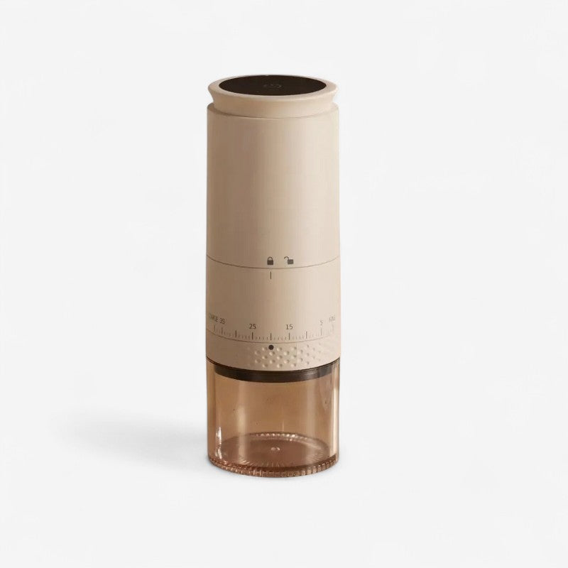 BrewEase – Justerbar USB-oppladbar elektrisk kaffekvern